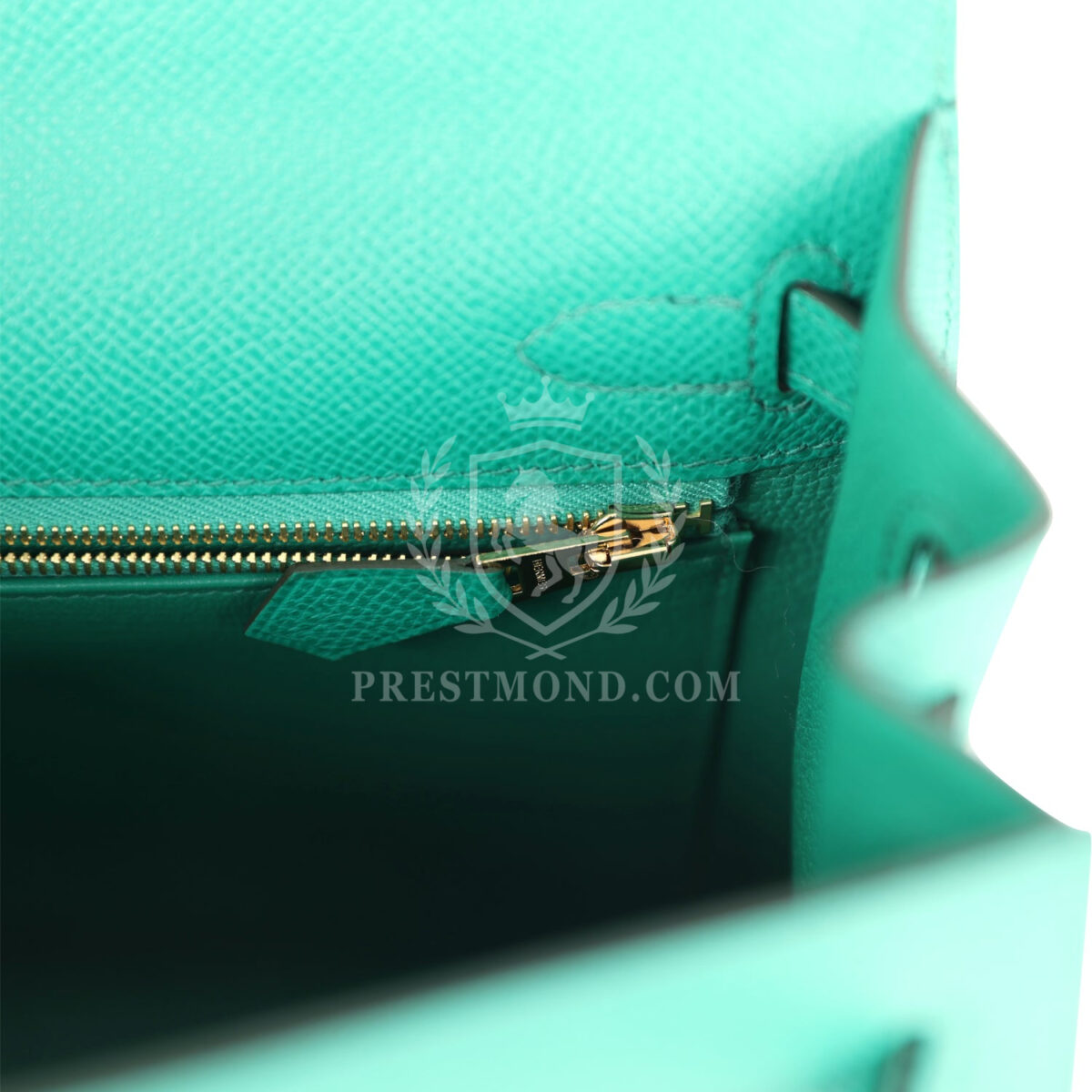 Hermes Kelly Sellier 25 Vert Jade Epsom GHW — изображение 9