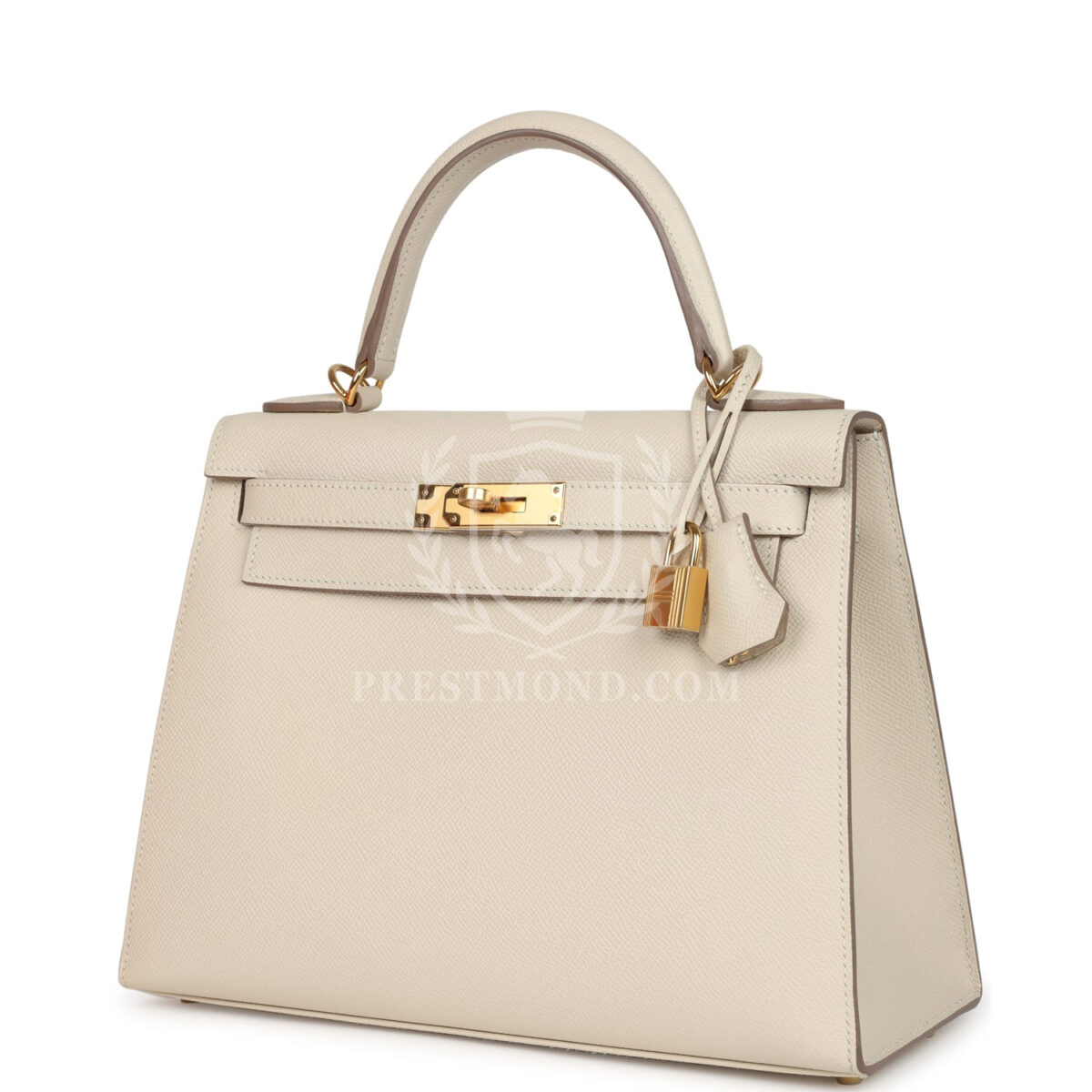 Hermes Kelly Sellier 28 Craie Epsom GHW — изображение 5