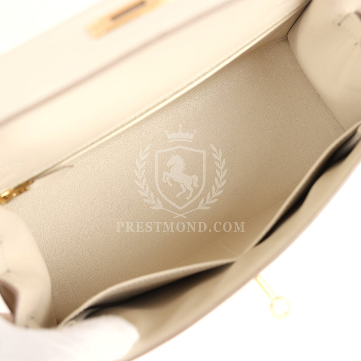 Hermes Kelly Sellier 28 Craie Epsom GHW — изображение 8