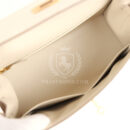 Hermes Kelly Sellier 28 Craie Epsom GHW