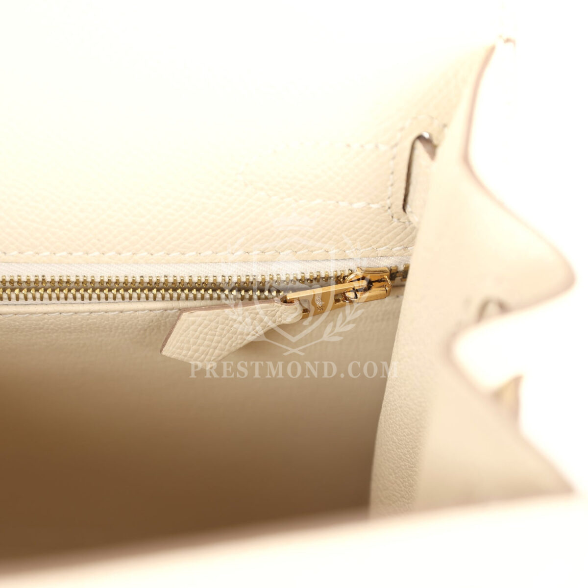 Hermes Kelly Sellier 28 Craie Epsom GHW — изображение 9