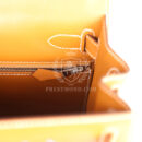 Hermes Kelly Sellier 28 "Painted Quadrige" Naturel Sable Butler PHW