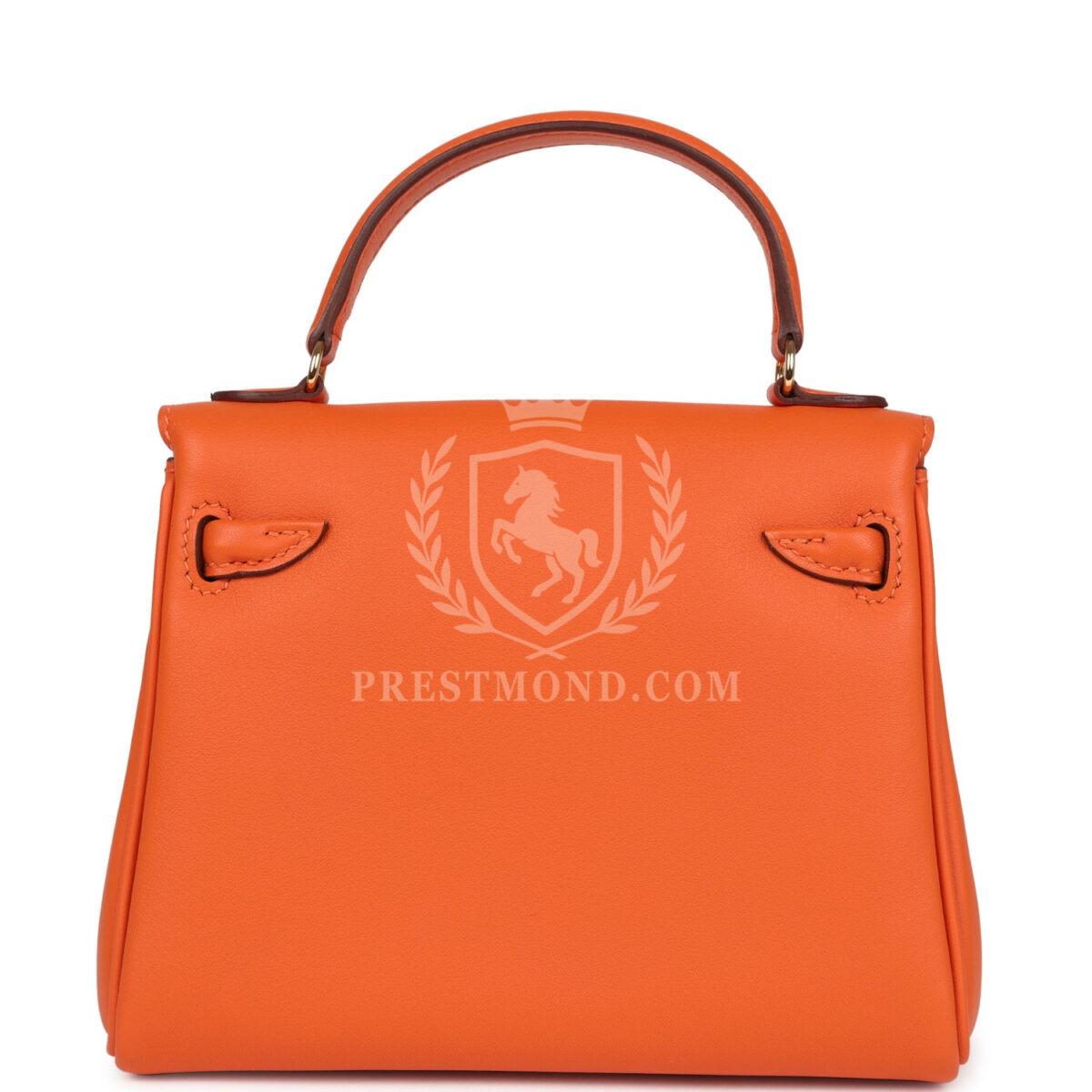 Hermes "Quelle Idolle" Kelly Doll Orange and Rose Sakura Swift GHW — изображение 4