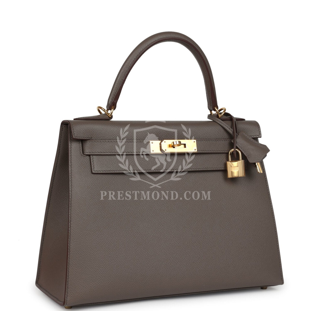 Hermes Kelly Sellier 28 Etain Epsom GHW — изображение 2