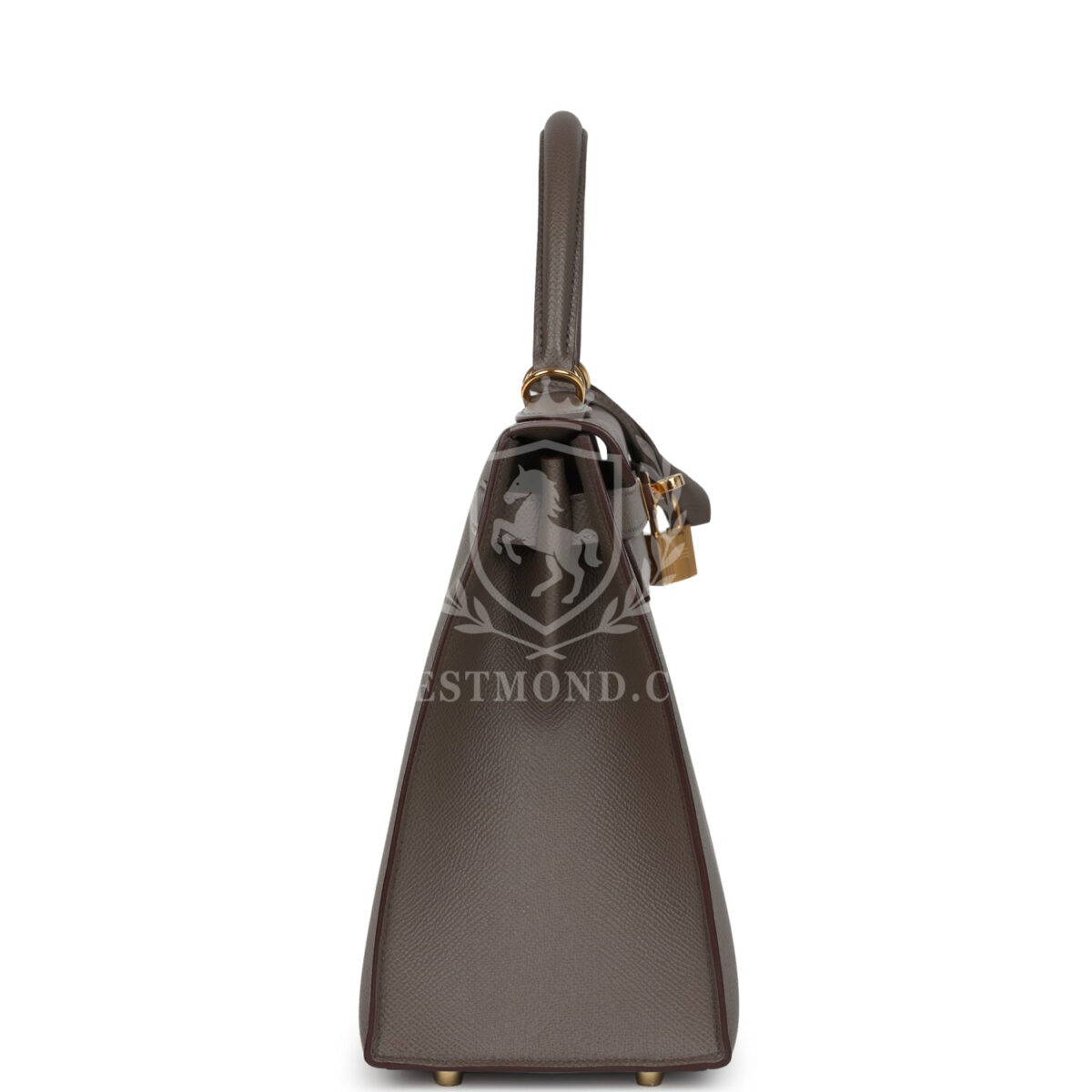 Hermes Kelly Sellier 28 Etain Epsom GHW — изображение 3