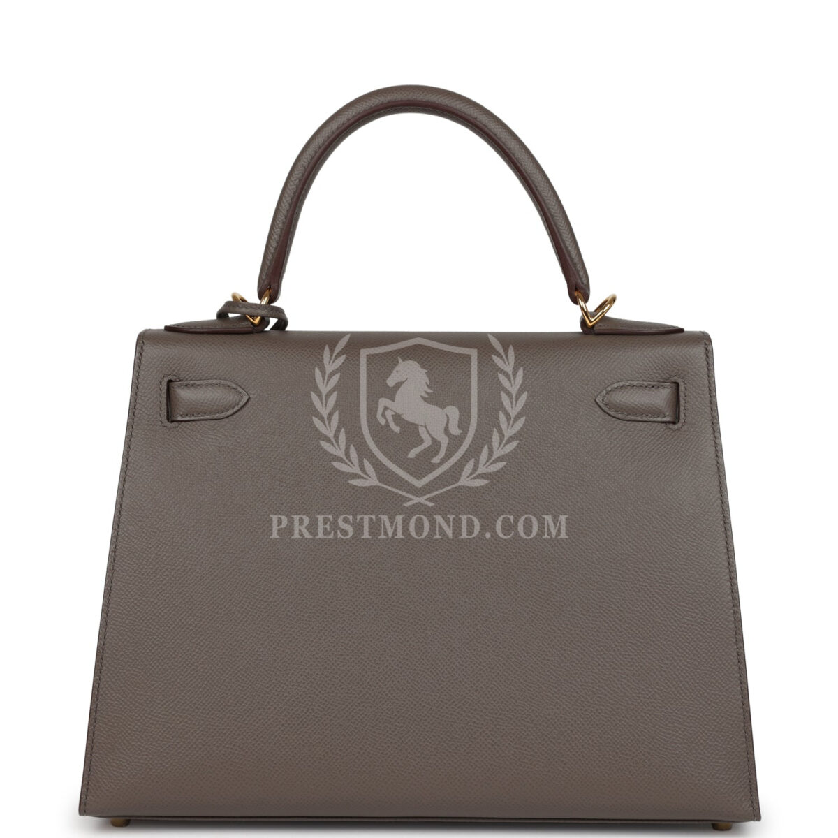 Hermes Kelly Sellier 28 Etain Epsom GHW — изображение 4
