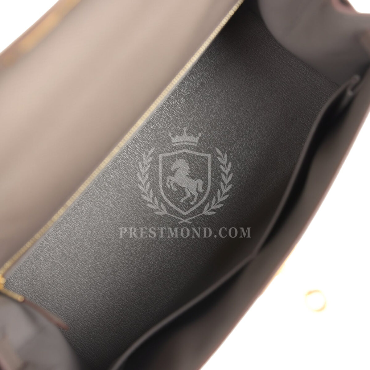 Hermes Kelly Sellier 28 Etain Epsom GHW — изображение 8
