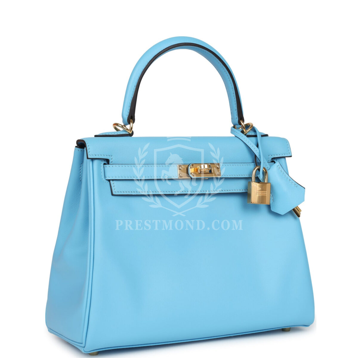 Hermes Kelly Retourne 25 Celeste Swift GHW — изображение 2