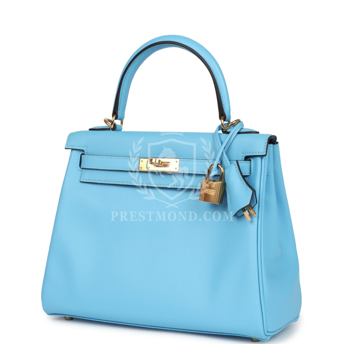 Hermes Kelly Retourne 25 Celeste Swift GHW — изображение 5