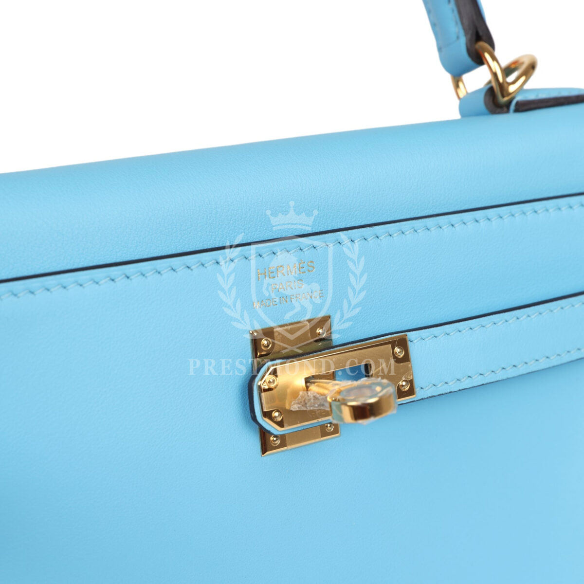 Hermes Kelly Retourne 25 Celeste Swift GHW — изображение 7