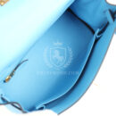 Hermes Kelly Retourne 25 Celeste Swift GHW