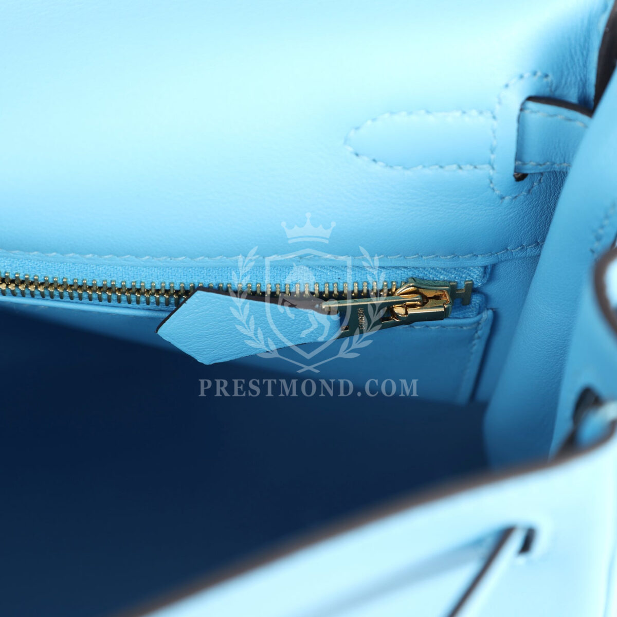 Hermes Kelly Retourne 25 Celeste Swift GHW — изображение 9