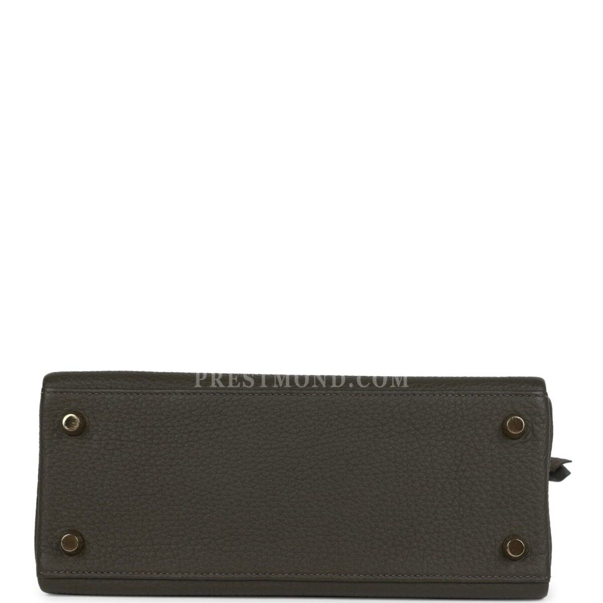 Hermes Kelly Retourne 25 Vert De Gris Togo GHW — изображение 6