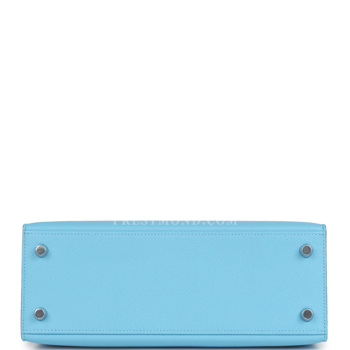 Hermes Special Order (HSS) Kelly Sellier 25 Bleu Celeste Verso Epsom PHW — изображение 6