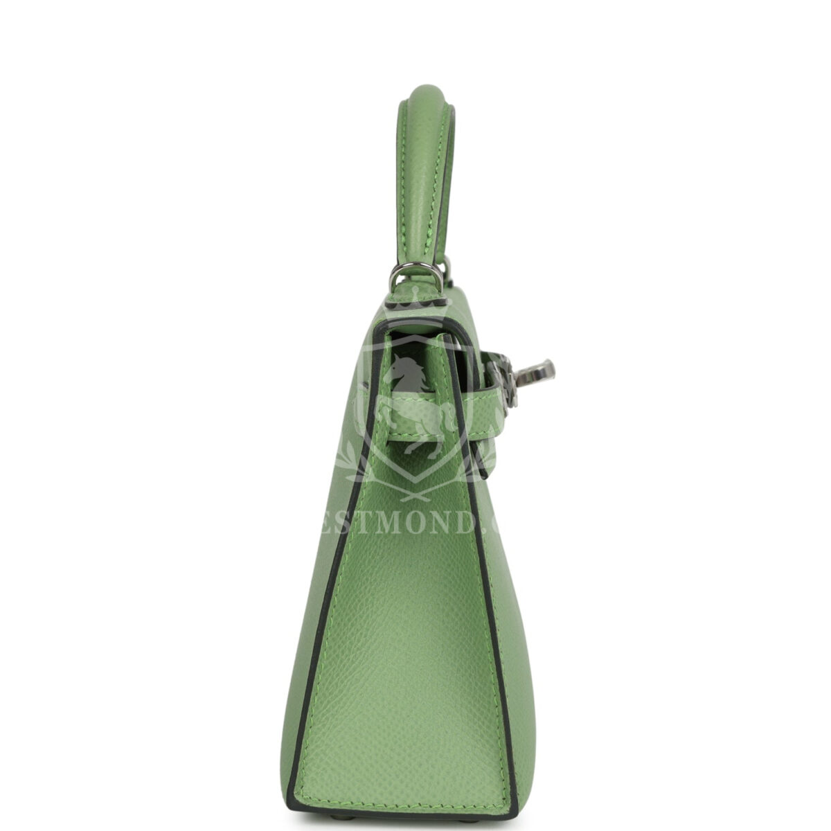 Hermes Kelly Sellier 20 Vert Criquet Epsom PHW — изображение 3