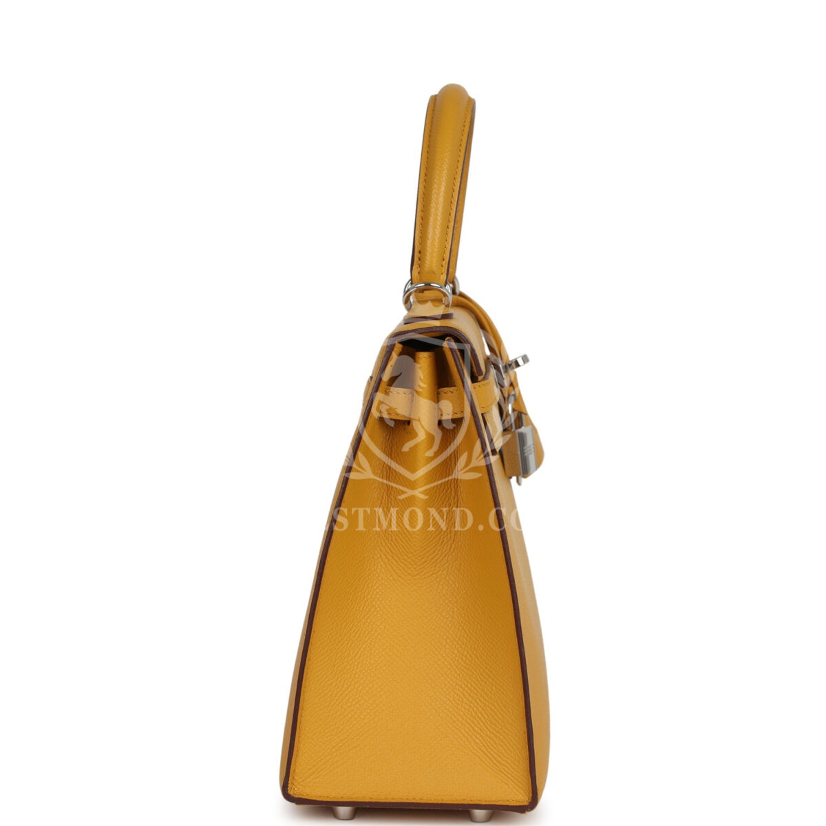 Hermes Kelly Sellier 25 Jaune Ambre Epsom PHW — изображение 3