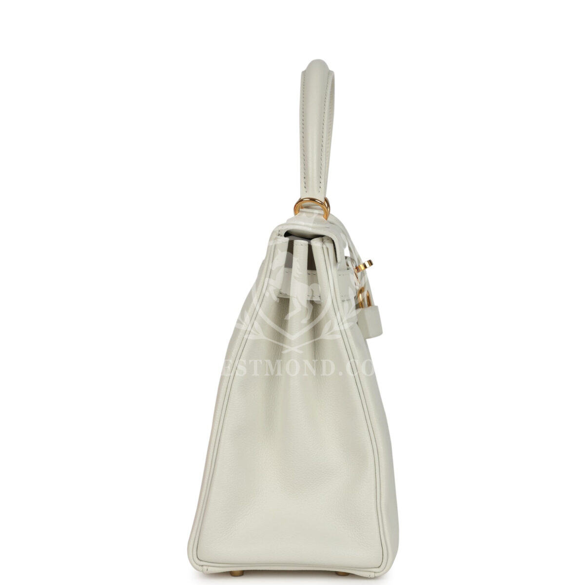 Hermes Kelly Retourne 28 White Evercolor GHW — изображение 3