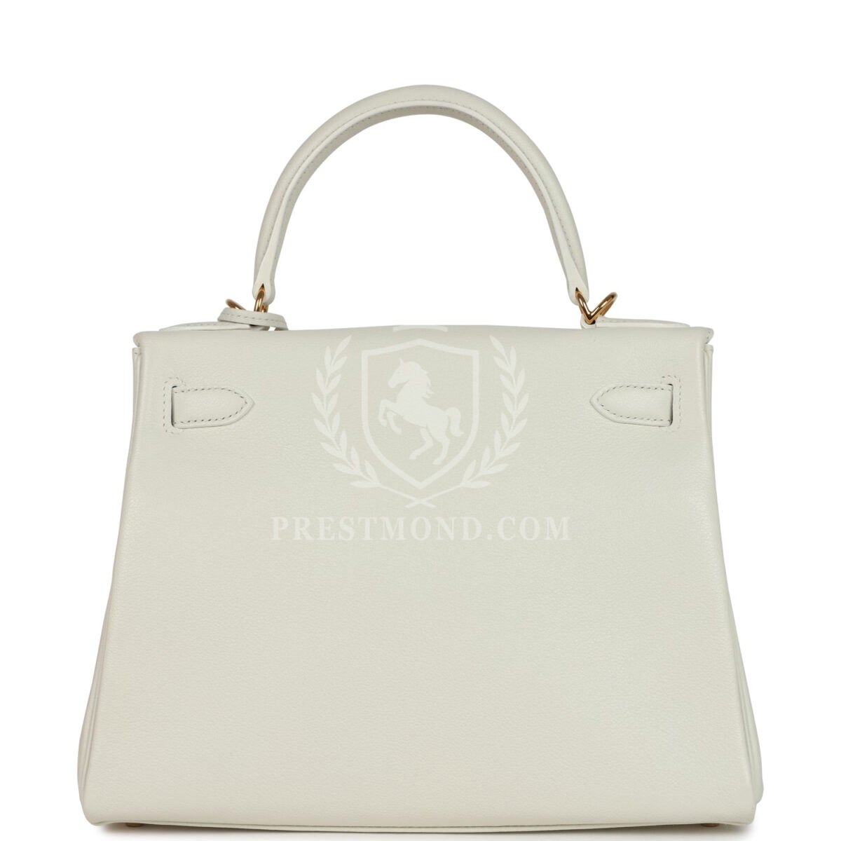 Hermes Kelly Retourne 28 White Evercolor GHW — изображение 4