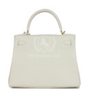 Hermes Kelly Retourne 28 White Evercolor GHW