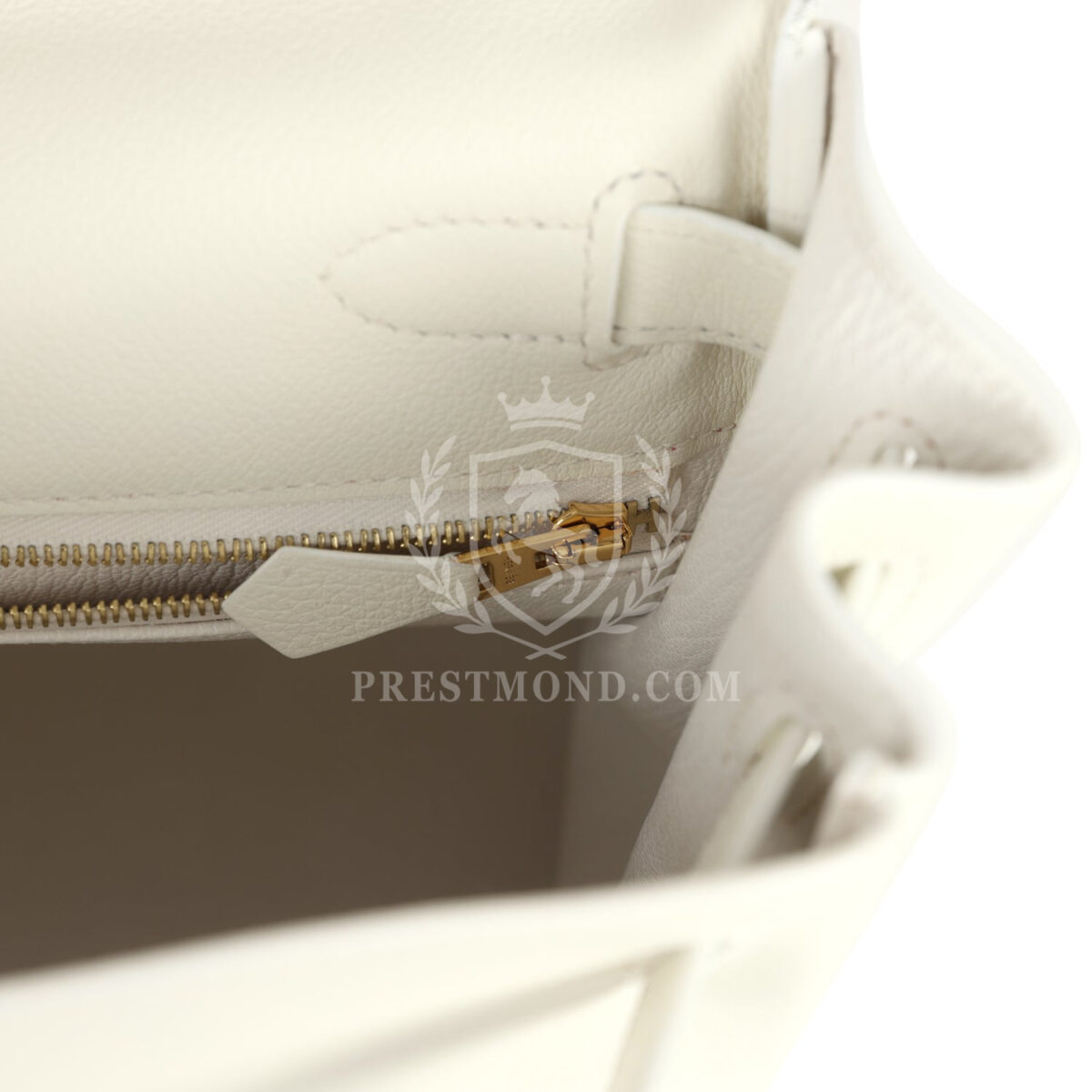 Hermes Kelly Retourne 28 White Evercolor GHW — изображение 10