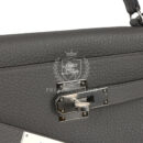 Hermes Kelly Retourne 28 Gris Meyer Clemence PHW