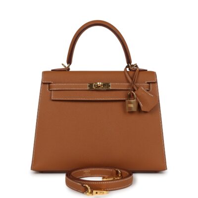 Hermes Kelly Sellier 25 GHW Epsom GHW