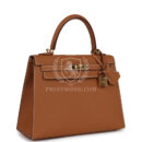 Hermes Kelly Sellier 25 GHW Epsom GHW