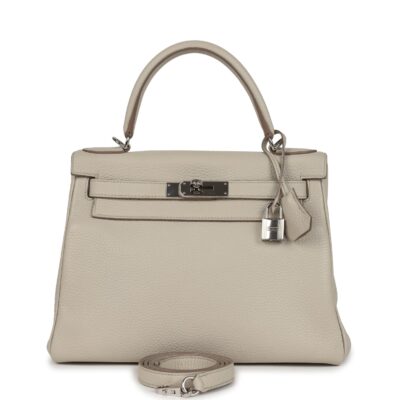 Hermes Kelly Retourne 28 Beton Clemence PHW