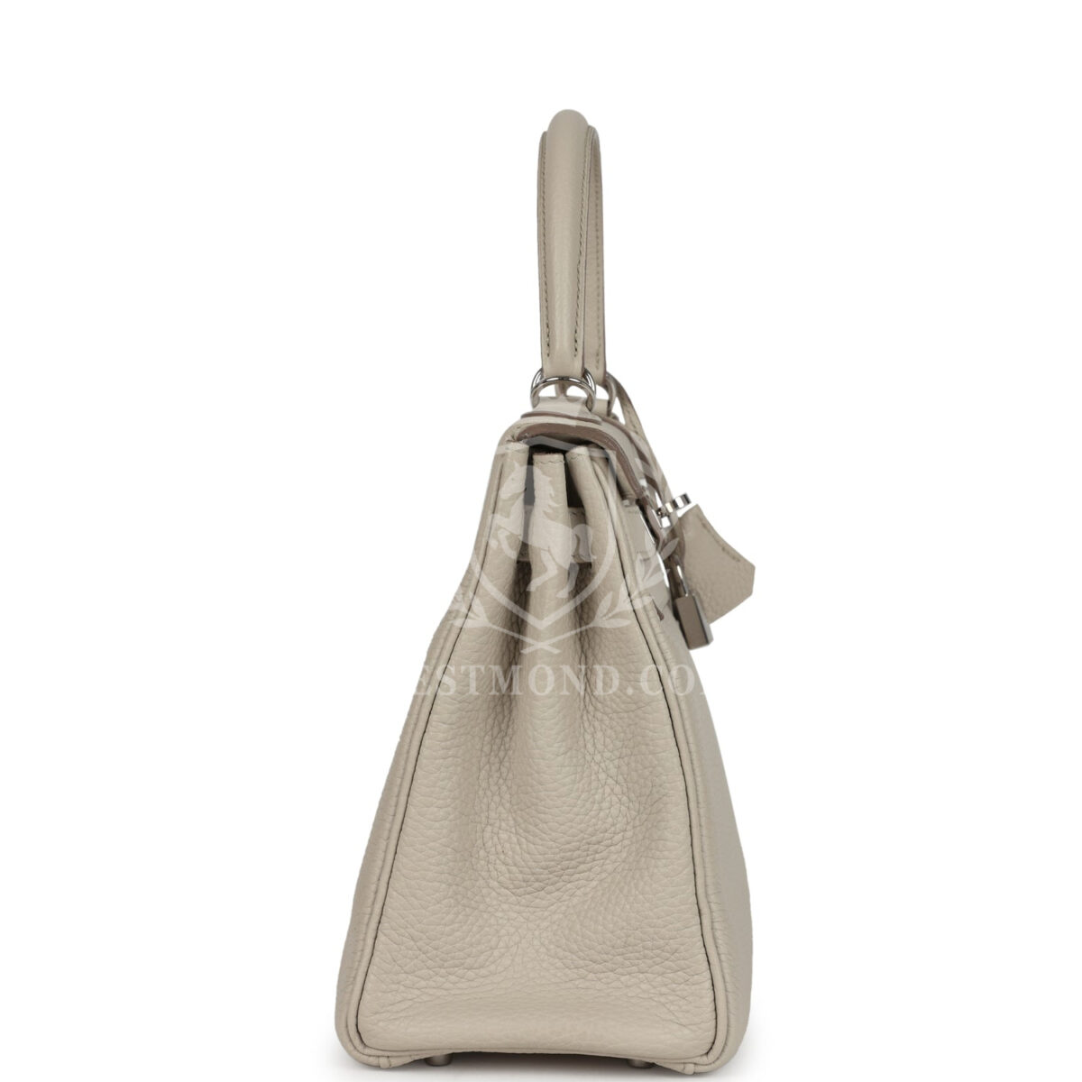 Hermes Kelly Retourne 28 Beton Clemence PHW — изображение 3