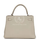 Hermes Kelly Retourne 28 Beton Clemence PHW