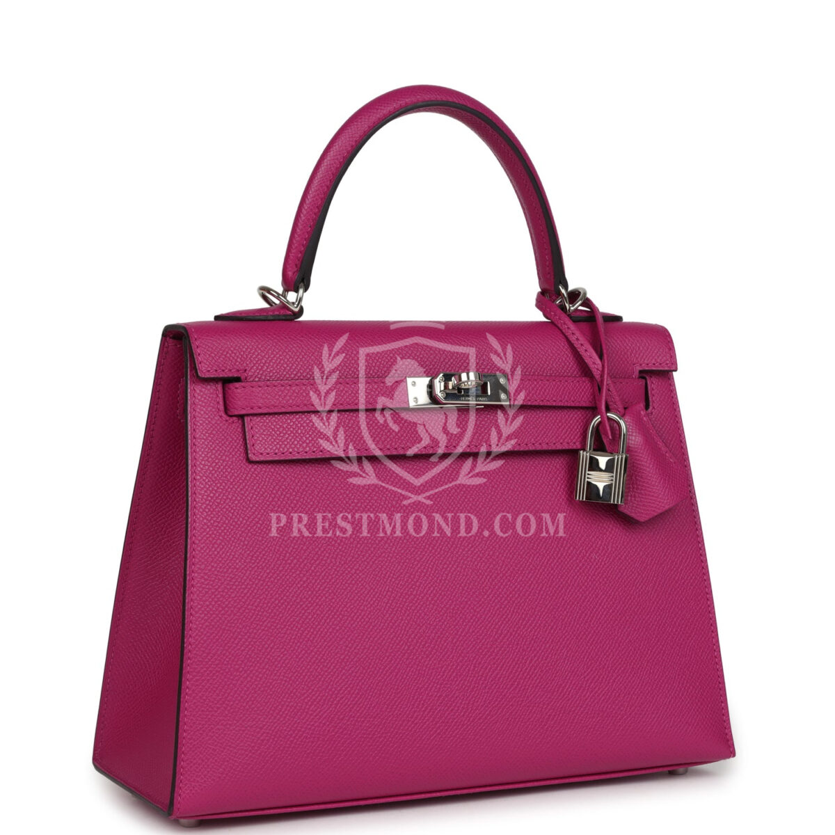 Hermes Kelly Sellier 25 Rose Pourpre Epsom PHW — изображение 2