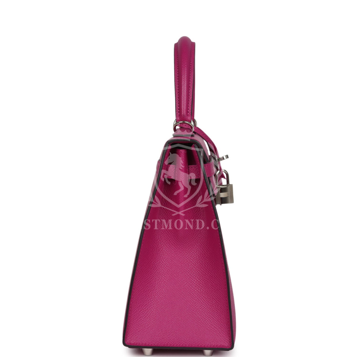 Hermes Kelly Sellier 25 Rose Pourpre Epsom PHW — изображение 3