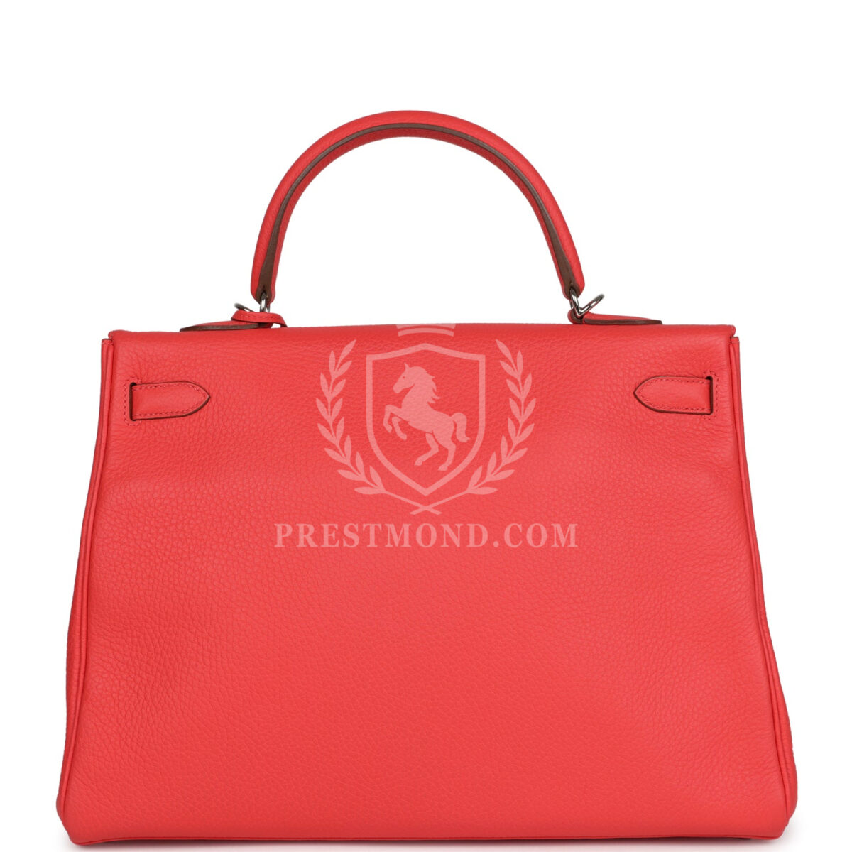 Hermes Retourne Kelly 35 Rose Jaipur Clemence PHW — изображение 4