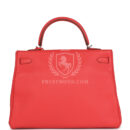 Hermes Retourne Kelly 35 Rose Jaipur Clemence PHW