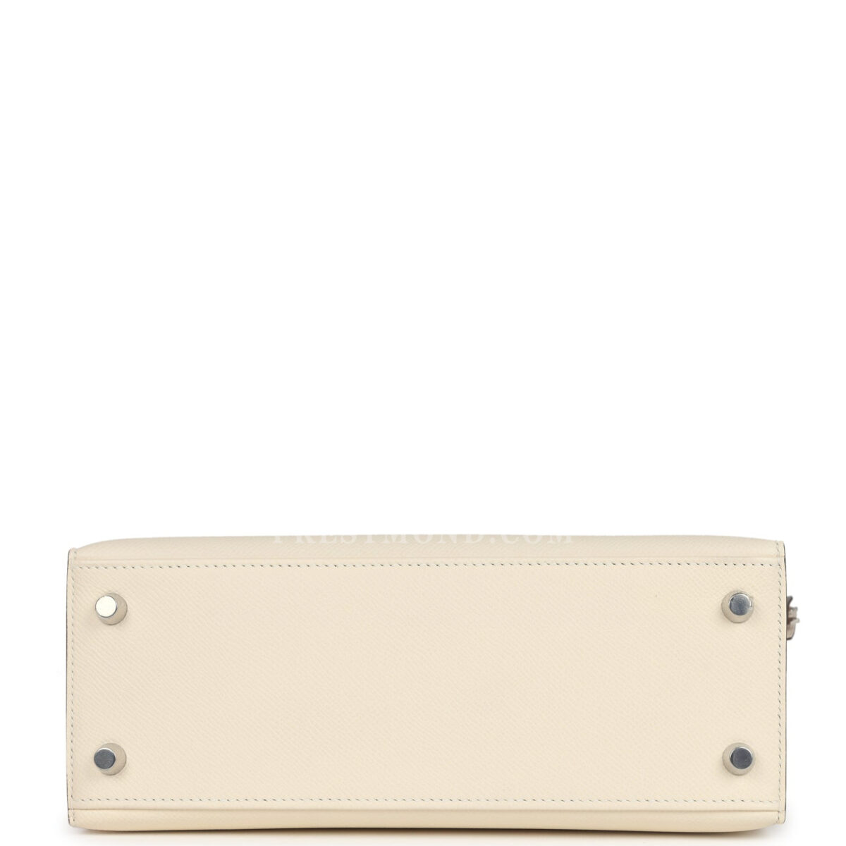 Hermes Kelly Sellier 25 Tri-Color Nata, Gris Meyer and Chai Epsom PHW — изображение 6