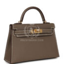 Hermes Kelly Sellier 20 Etoupe Epsom GHW