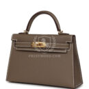 Hermes Kelly Sellier 20 Etoupe Epsom GHW