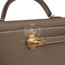 Hermes Kelly Sellier 20 Etoupe Epsom GHW