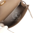 Hermes Kelly Sellier 20 Etoupe Epsom GHW