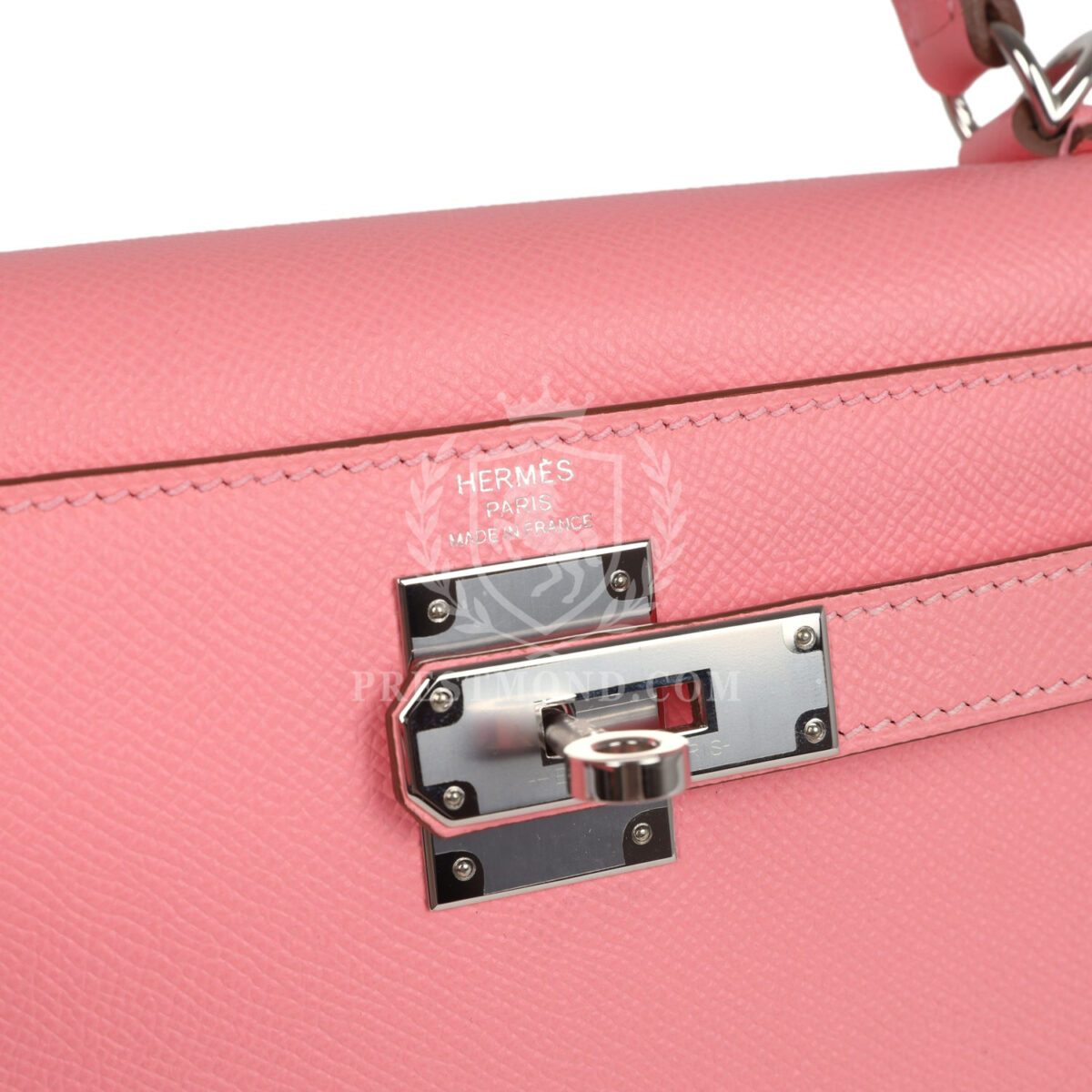 Hermes Kelly Sellier 28 Rose Confetti Epsom PHW — изображение 7