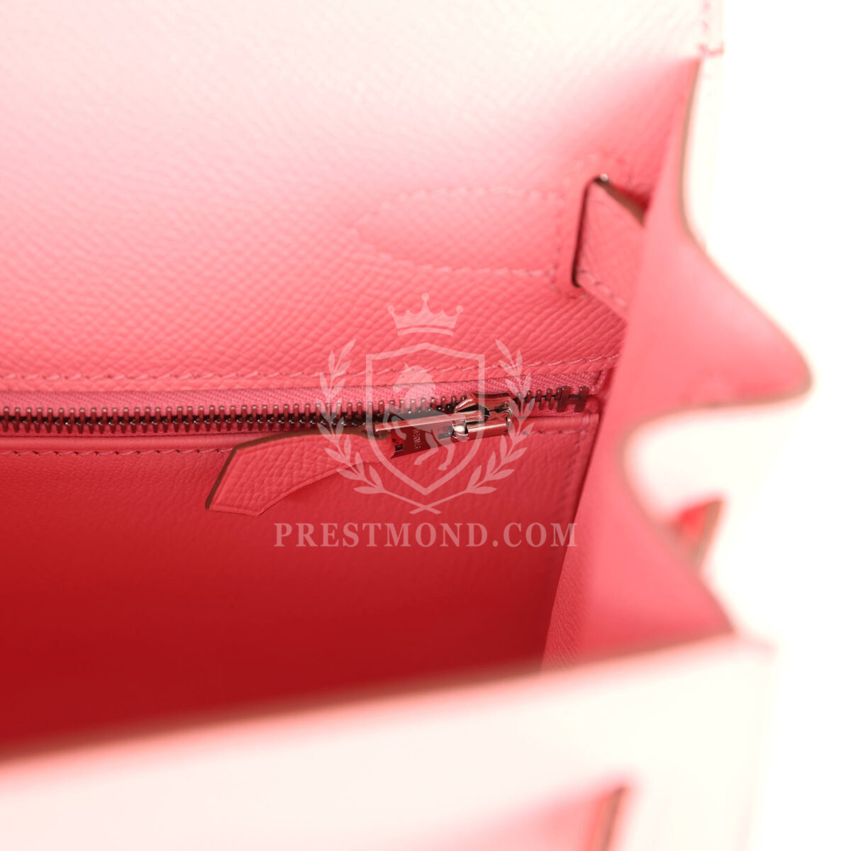 Hermes Kelly Sellier 28 Rose Confetti Epsom PHW — изображение 9