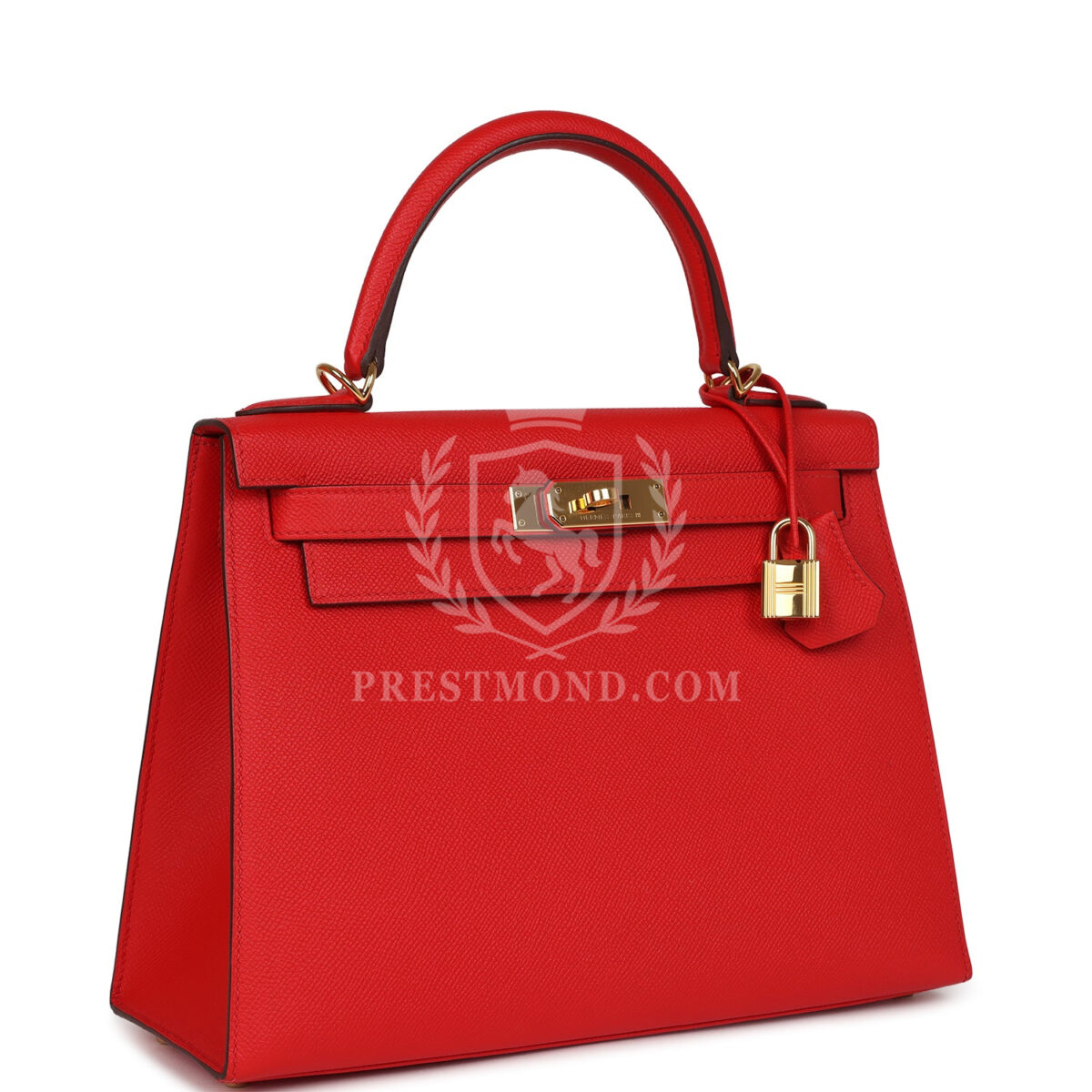 Hermes Kelly Sellier 28 Rouge De Coeur Epsom GHW — изображение 2