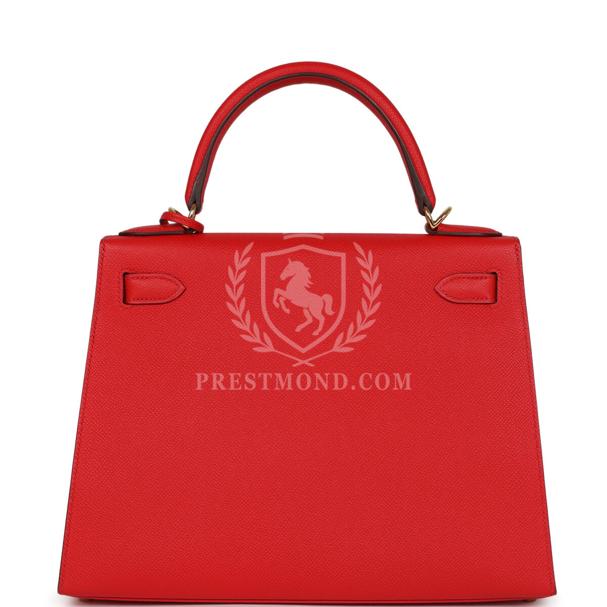 Hermes Kelly Sellier 28 Rouge De Coeur Epsom GHW — изображение 4