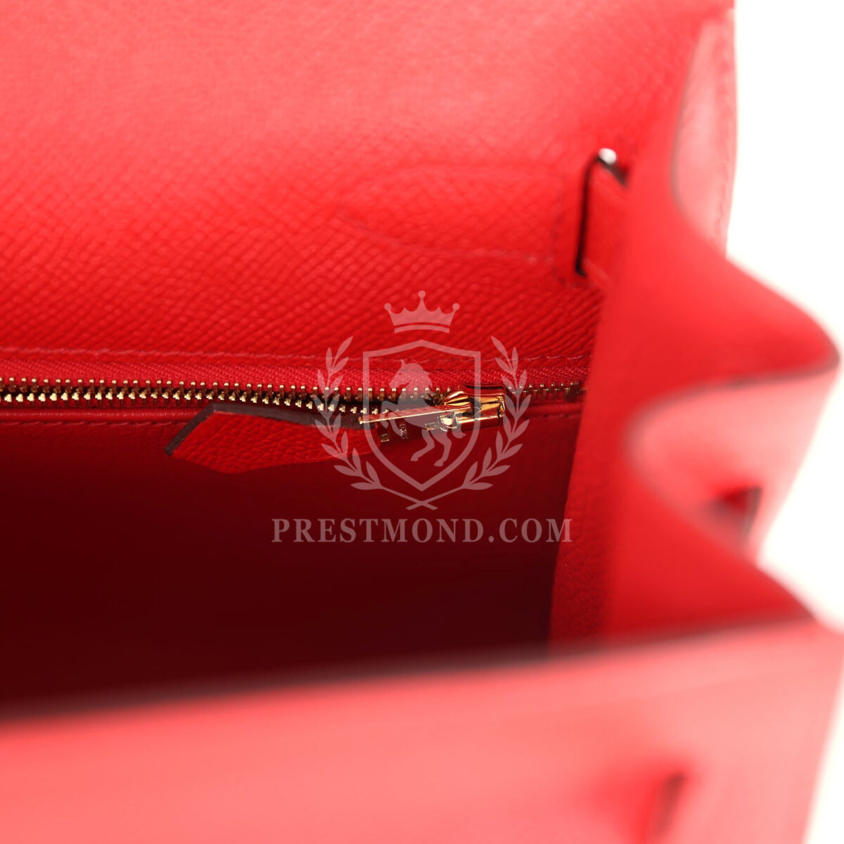 Hermes Kelly Sellier 28 Rouge De Coeur Epsom GHW — изображение 9