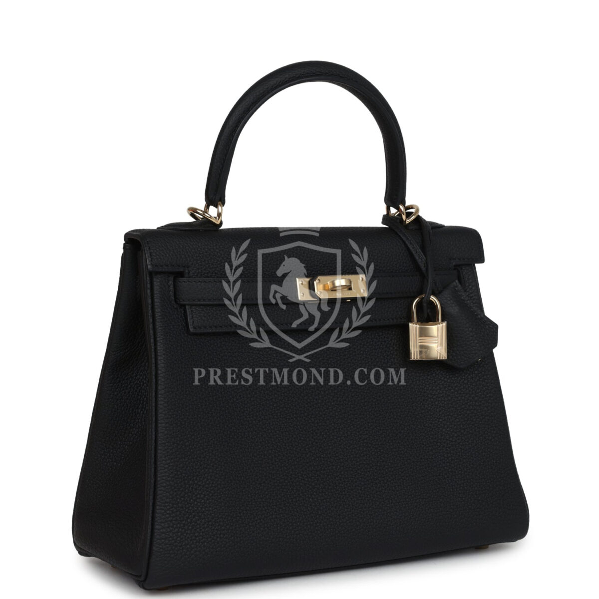 Hermes Kelly Retourne 25 Black Togo PBHW — изображение 2