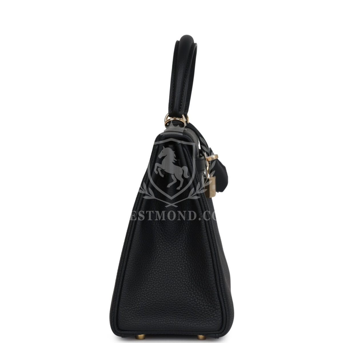 Hermes Kelly Retourne 25 Black Togo PBHW — изображение 3
