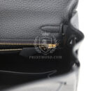Hermes Kelly Retourne 25 Black Togo PBHW