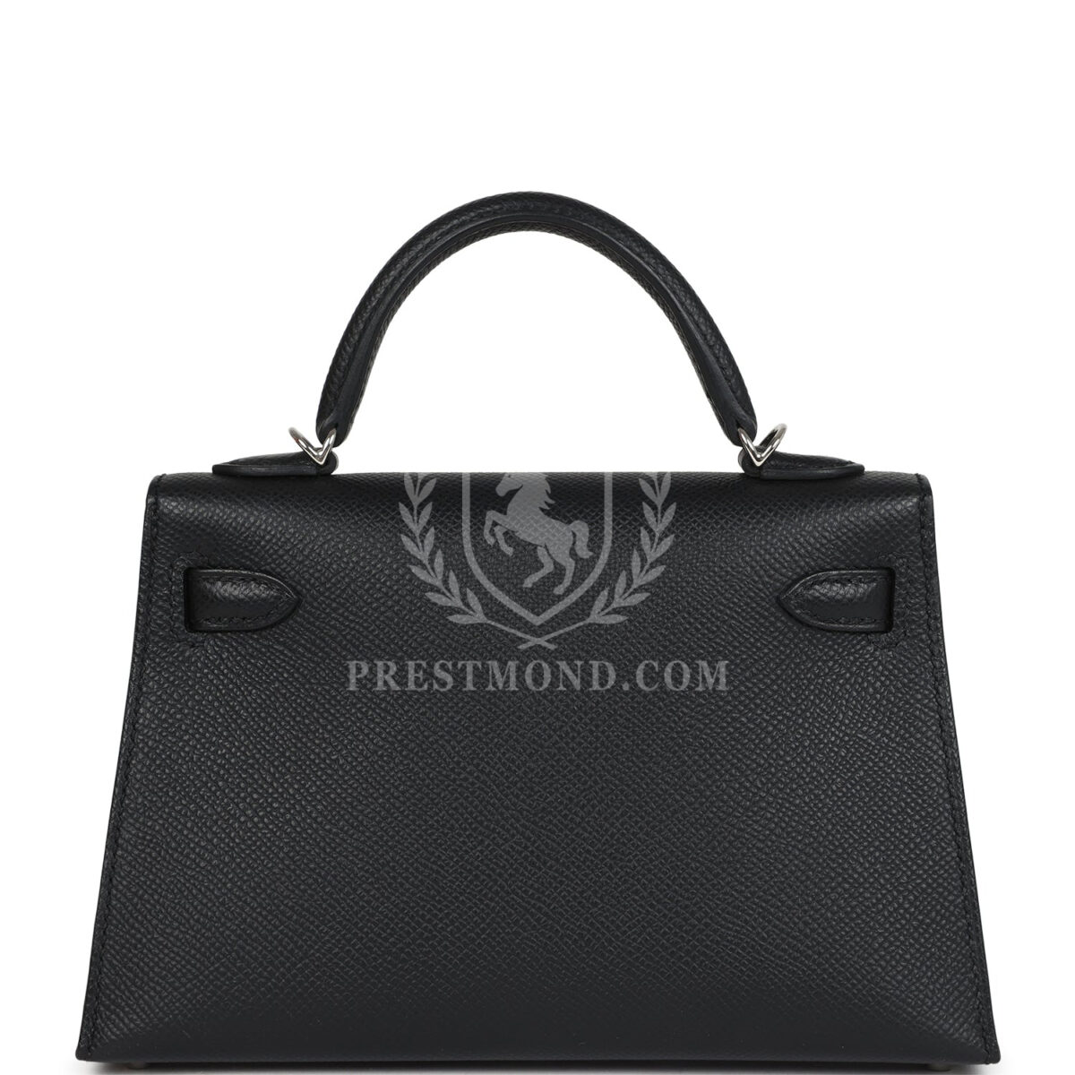 Hermes Kelly Sellier 20 Black Epsom PHW — изображение 5