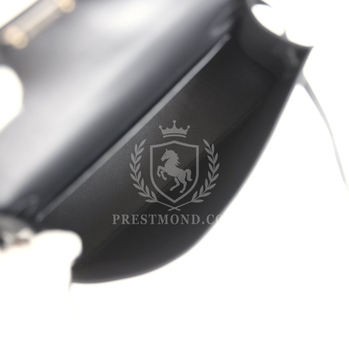 Hermes Kelly Sellier 20 Black Epsom PHW — изображение 8