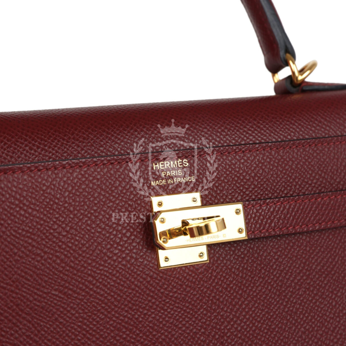 Hermes Kelly Sellier 25 Rouge H Epsom GHW — изображение 7